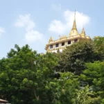 Wat Saket. Храм золотой горы. Частичка Будды 🇹🇭
